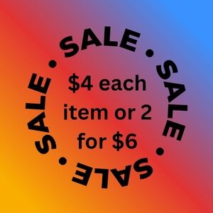 Closet Clear Out Sale
